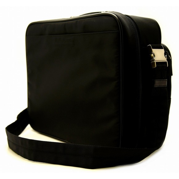 Prada Nero Bag Business Nylon Black - Picture 1 of 9
